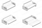 Системы трансформации мягкой мебели: характерные особенности
